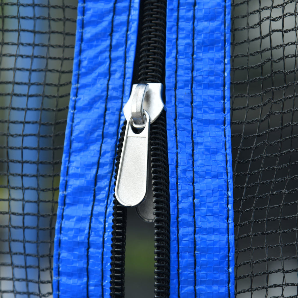 14FT Trampolin für Erwachsene & Kinder mit Basketballkorb, Outdoor-Trampoline mit Leiter und Sicherheitsnetz für Kinder und Erwachsene