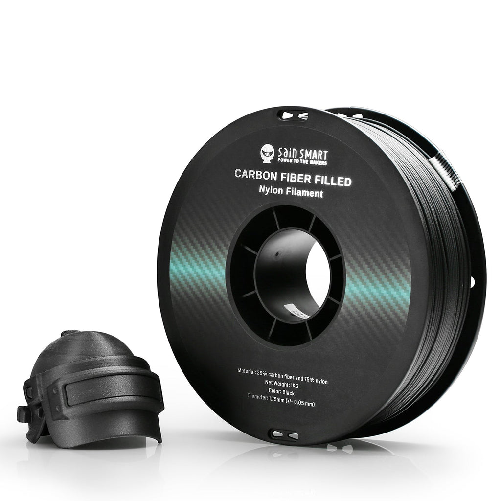 [Offene Verpackung] Nylon+ Kohlefaser Filament 1.75mm 1kg/2.2lb, Schwarz