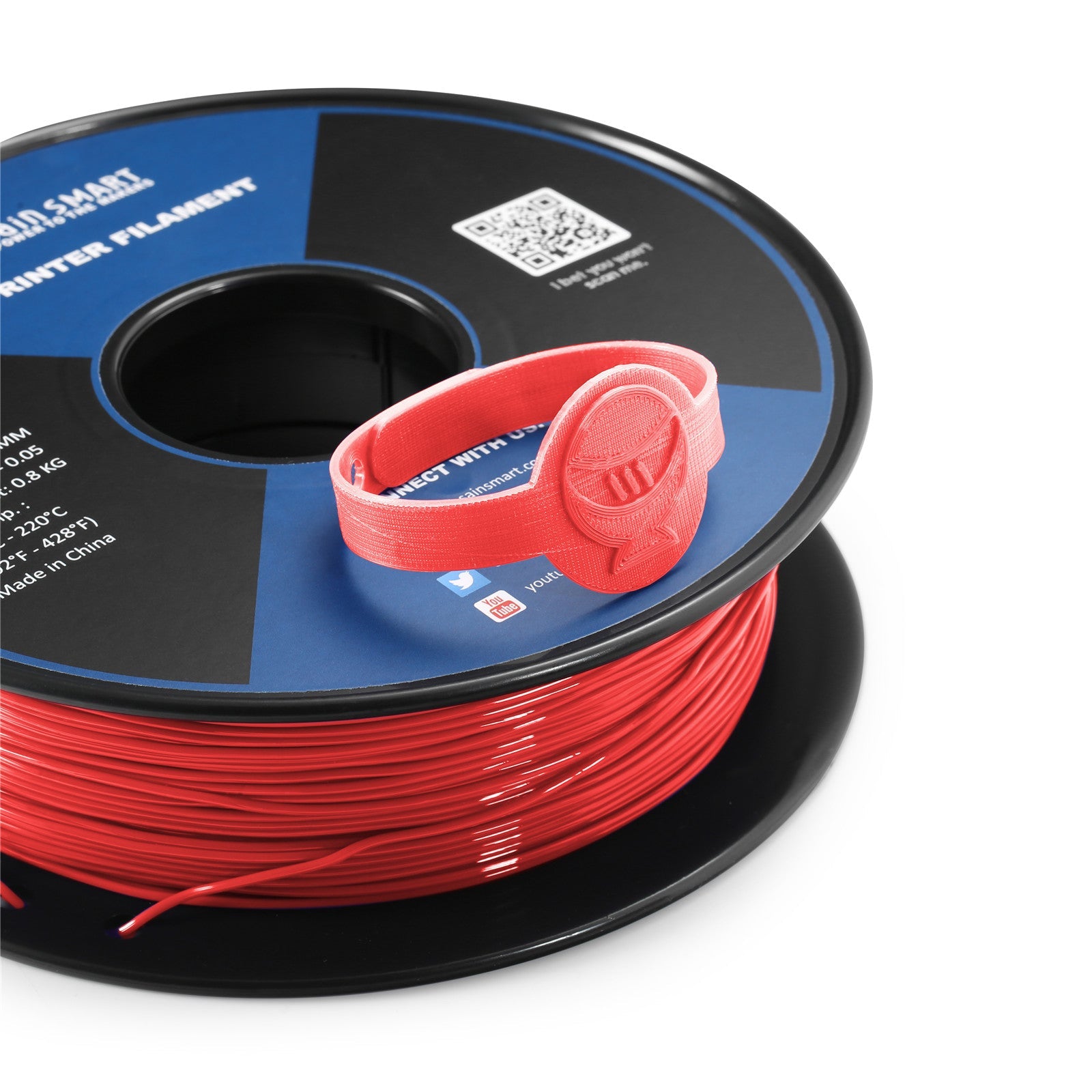Neonfarbenes TPU-Filament-Bündelset, Cyberpunk-Farbe 1,75 mm 0,8 kg/1,76 lb