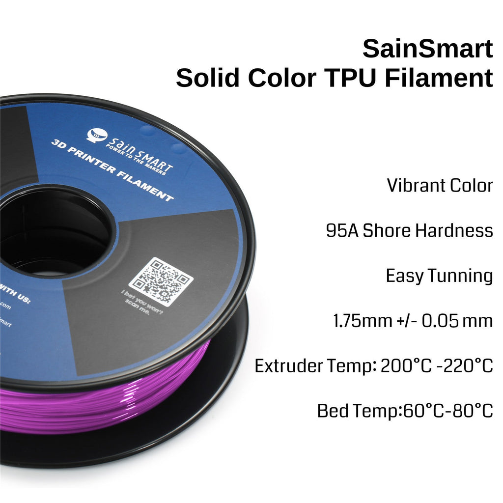 Neon Magenta, Cyberpunk Farbe TPU 1.75mm Filament 0.8kg/1.76lb