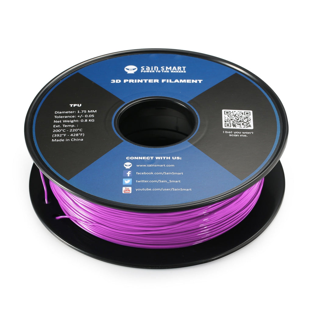 Neon Magenta, Cyberpunk Farbe TPU 1.75mm Filament 0.8kg/1.76lb