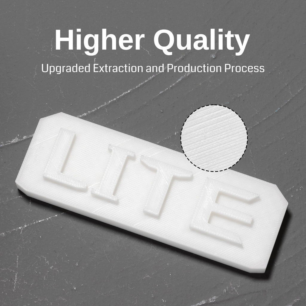 GT-3 Hochgeschwindigkeits-PLA-Lite Filament 1.75mm, 1KG, ±0.03mm, Schwarz/Weiß