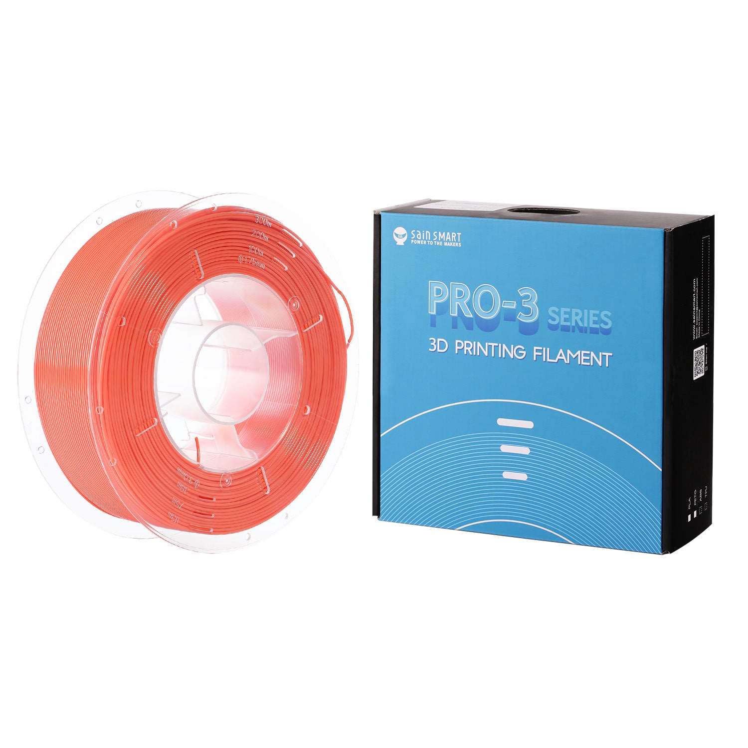 Alle Farben, PETG Filament 1.75mm 1kg/2.2lb, SainSmart PRO-3 Serie