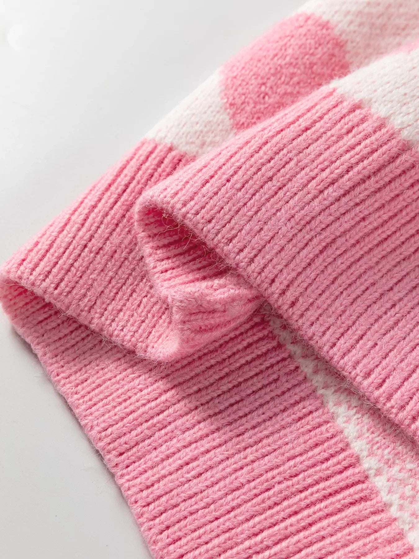 Pull Col Rond Cœur Saint Valentin