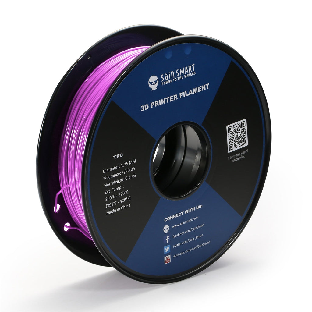 Neon Magenta, Cyberpunk Farbe TPU 1.75mm Filament 0.8kg/1.76lb