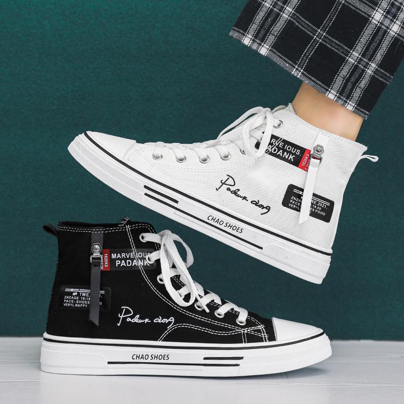 High-Top-Skateschuhe Segeltuchschuhe Freizeitschuhe Koreanische Version Studentenschuhe Herrenschuhe Trendschuhe