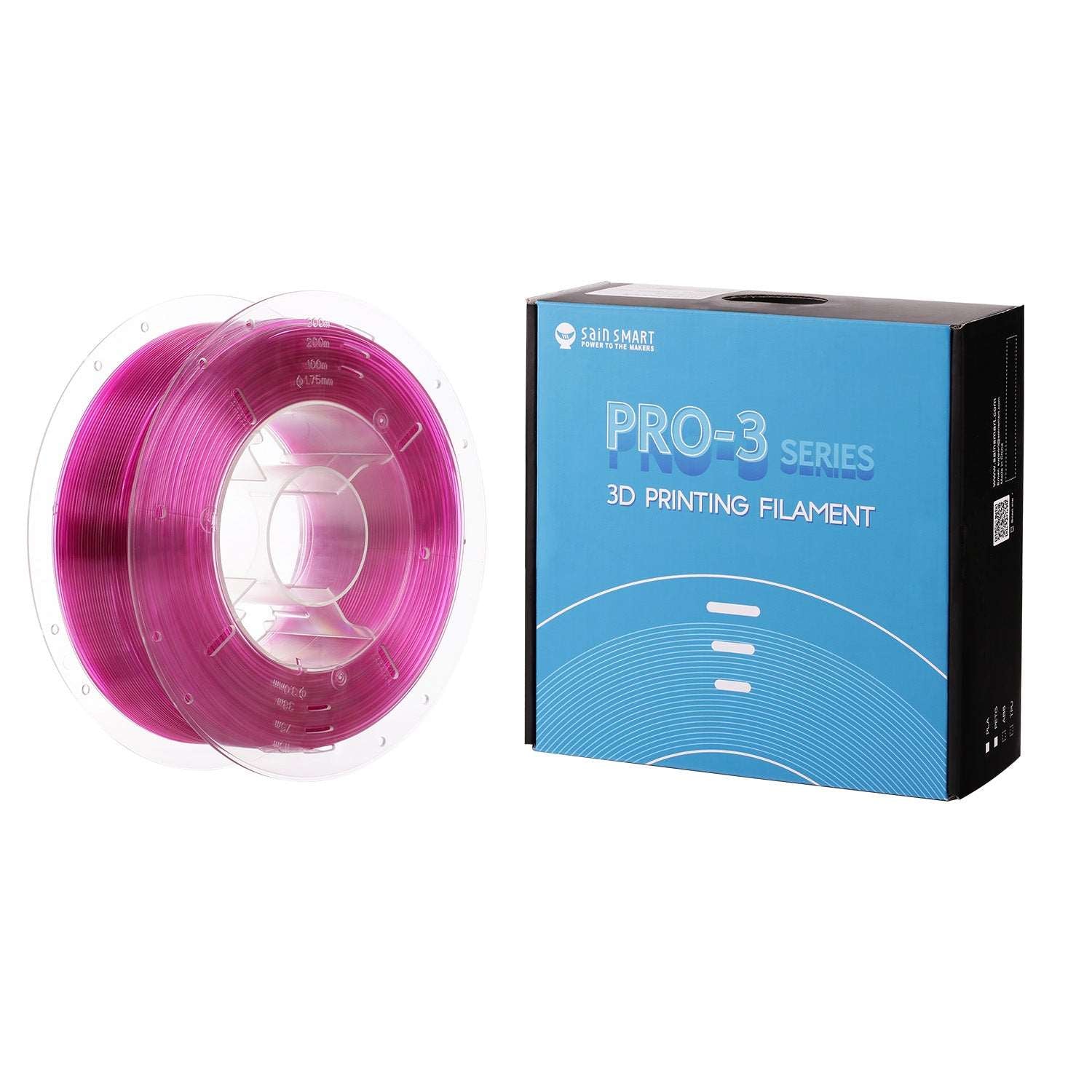 Alle Farben, PETG Filament 1.75mm 1kg/2.2lb, SainSmart PRO-3 Serie