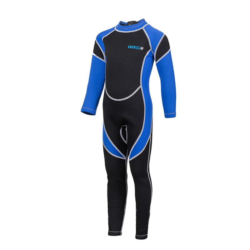 Combinaison de plongée en néoprène 2,5 mm pour enfants, maillot de bain, combinaisons de plongée