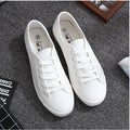 Chaussures en toile blanches Chaussures de sport tennis femme Chaussures plates Oxford femme Chaussures littéraires sauvages pour femme