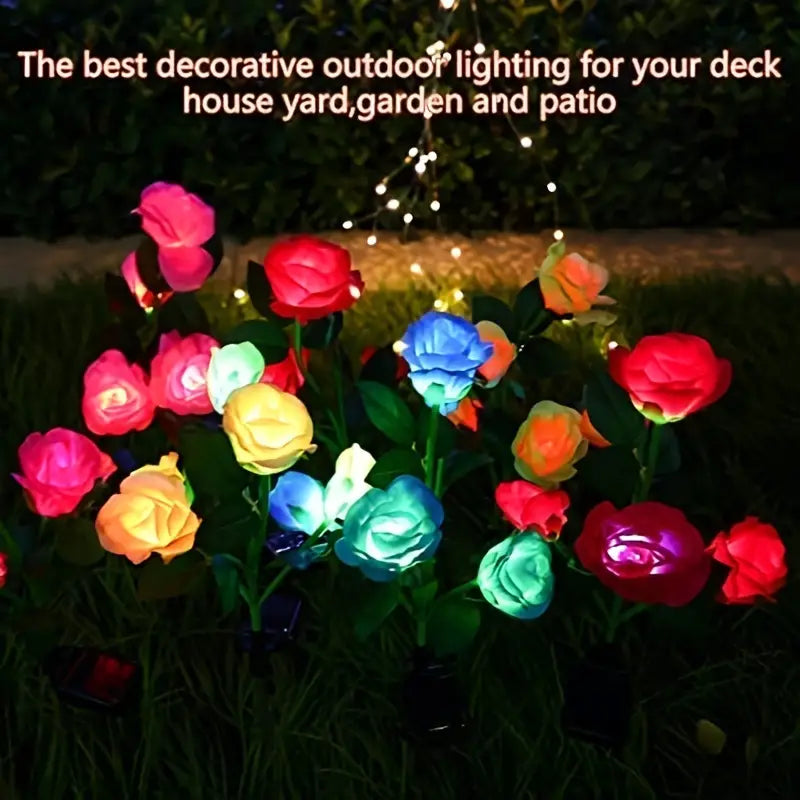 Lampes solaires roses Magic Hue
