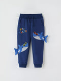 Joggers Enfant Appliqués Requin