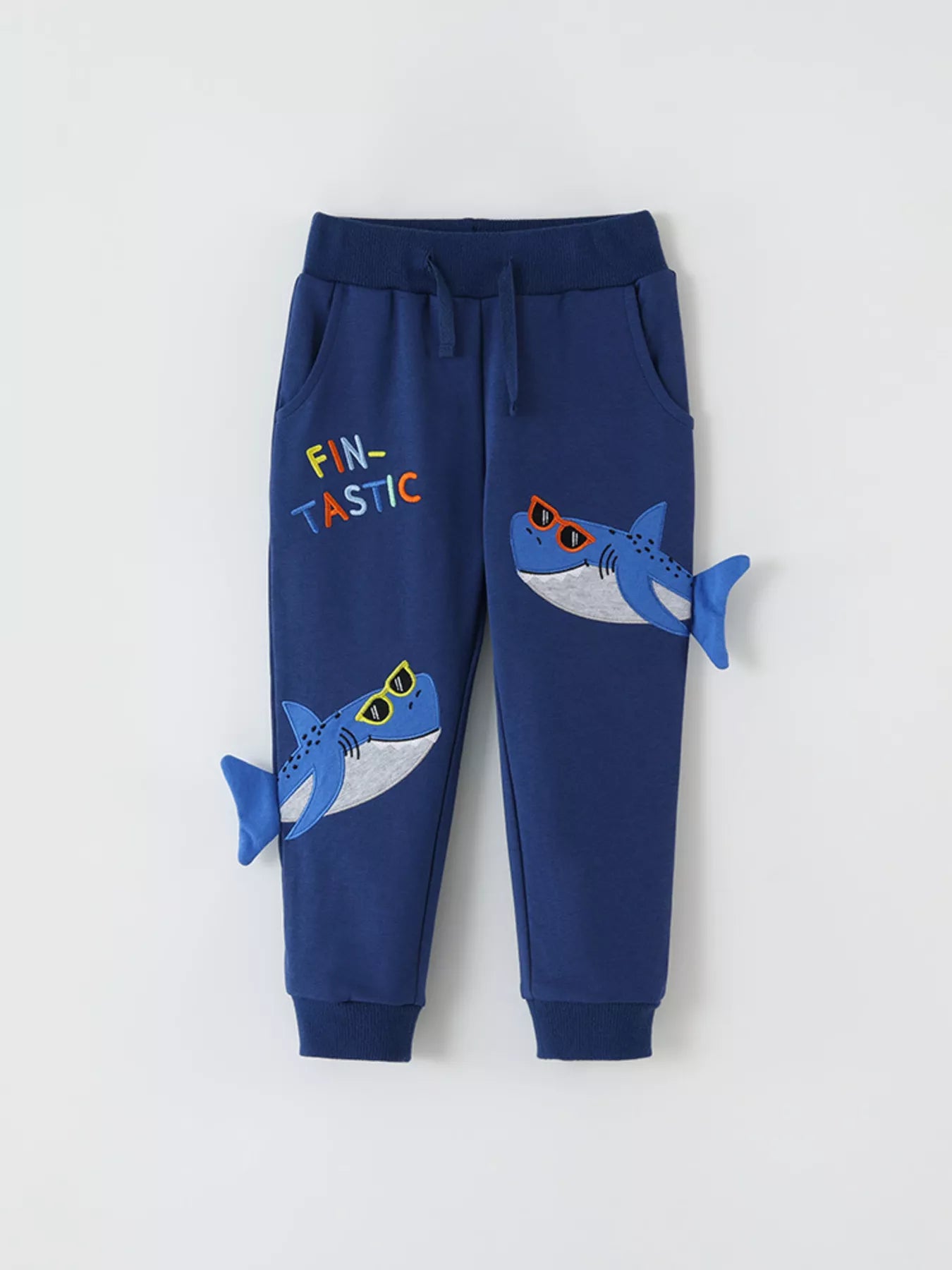 Joggers Enfant Appliqués Requin