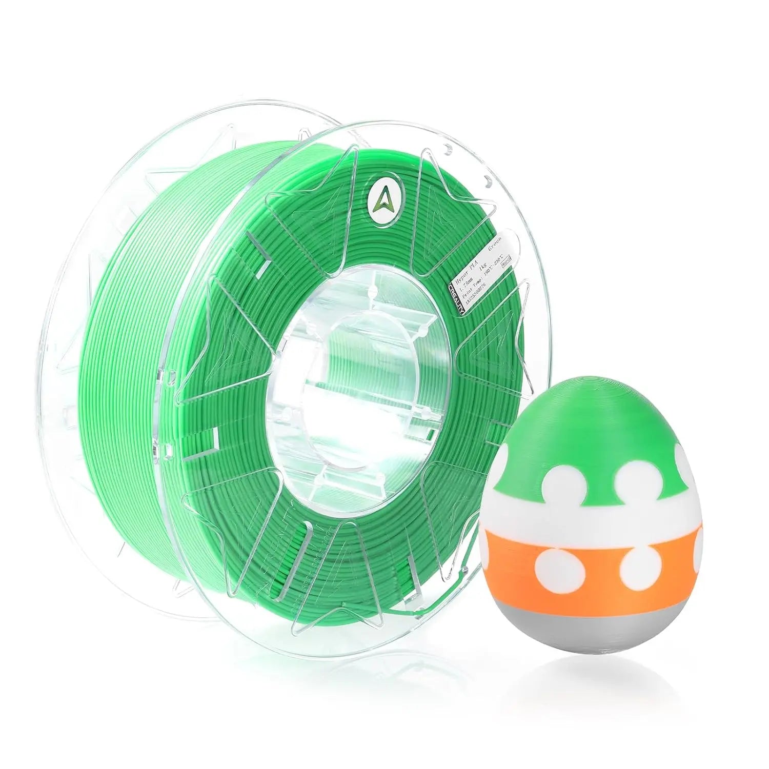 Creality Hyper RFID PLA Filament 1,75 mm, 3D-Drucker-Filament für hohe Geschwindigkeiten von 30-600 mm/s, unterstützt CFS, 2,2 LBS (1 KG) Spule, Maßhaltigkeit +/- 0,03 mm