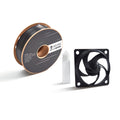 Filament ASA GT-3 haute vitesse, 1,75 mm noir, résistant aux UV et aux intempéries, adapté aux pièces fonctionnelles extérieures, 1 kg, précision +/- 0,04 mm