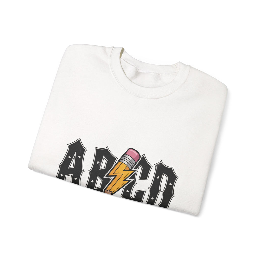 Back to School Rundhals-Sweatshirt, Unisex-Sweatshirt, Leichter Pullover, Schulkleidung, Lehrergeschenk, Trendige Mode