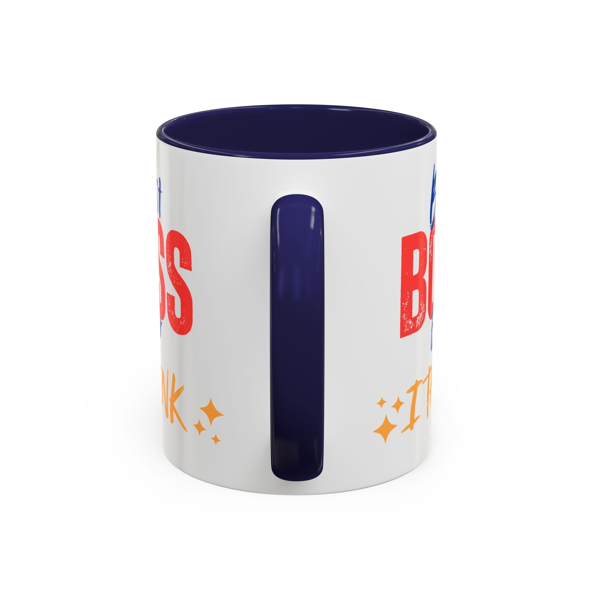 Bester Chef aller Zeiten Akzent-Kaffeetasse - Perfektes Geschenk zum Tag des Chefs, Büro-Dekoration, Motivierendes Trinkgeschirr, Lustige Kaffeetasse