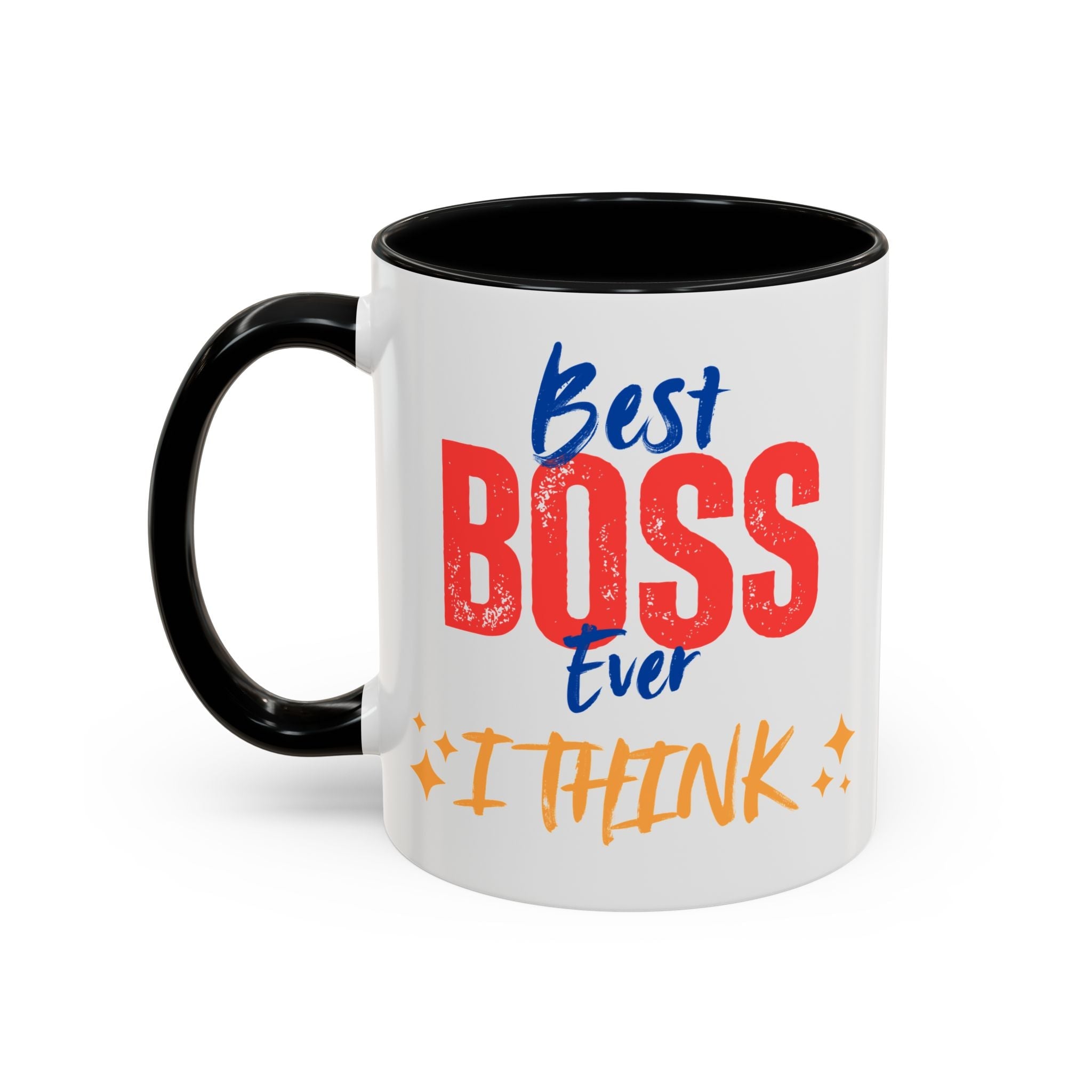 Bester Chef aller Zeiten Akzent-Kaffeetasse - Perfektes Geschenk zum Tag des Chefs, Büro-Dekoration, Motivierendes Trinkgeschirr, Lustige Kaffeetasse