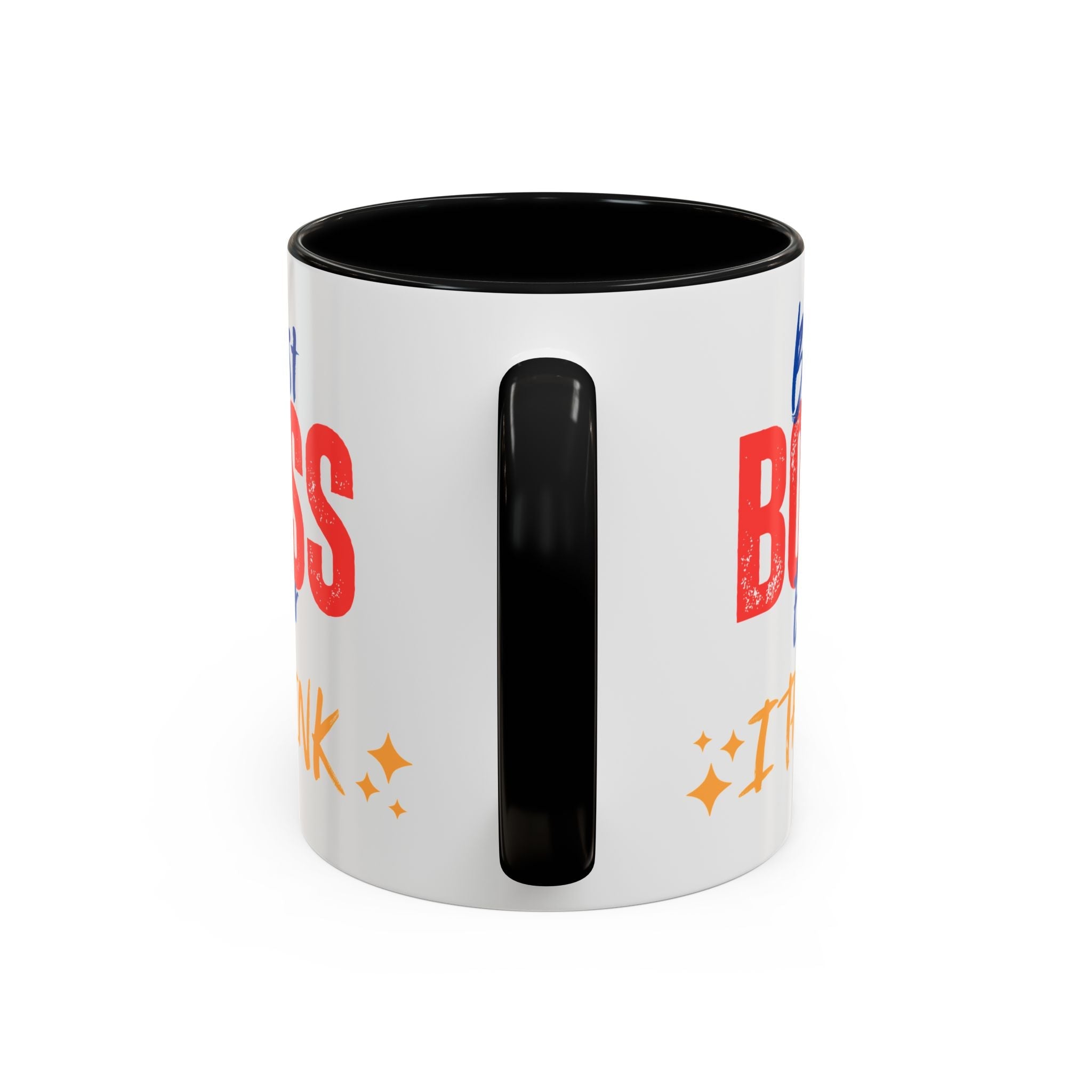 Bester Chef aller Zeiten Akzent-Kaffeetasse - Perfektes Geschenk zum Tag des Chefs, Büro-Dekoration, Motivierendes Trinkgeschirr, Lustige Kaffeetasse