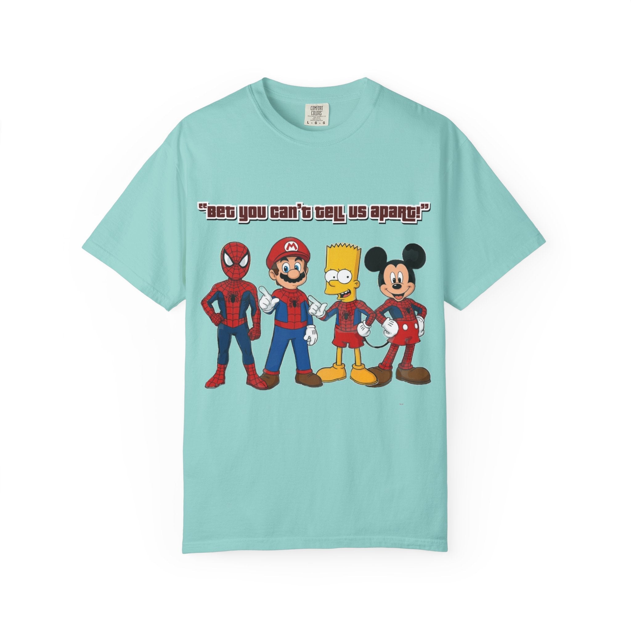 Lustiges Guess Cartoon Tribute Unisex T-Shirt, Fun Grafik-T-Shirt, Perfektes Geschenk für Kinder & Erwachsene, Familien-Bonding, Geburtstag, Freizeitkleidung