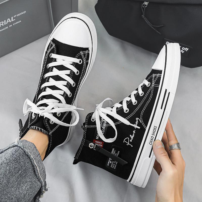 High-Top-Skateschuhe Segeltuchschuhe Freizeitschuhe Koreanische Version Studentenschuhe Herrenschuhe Trendschuhe