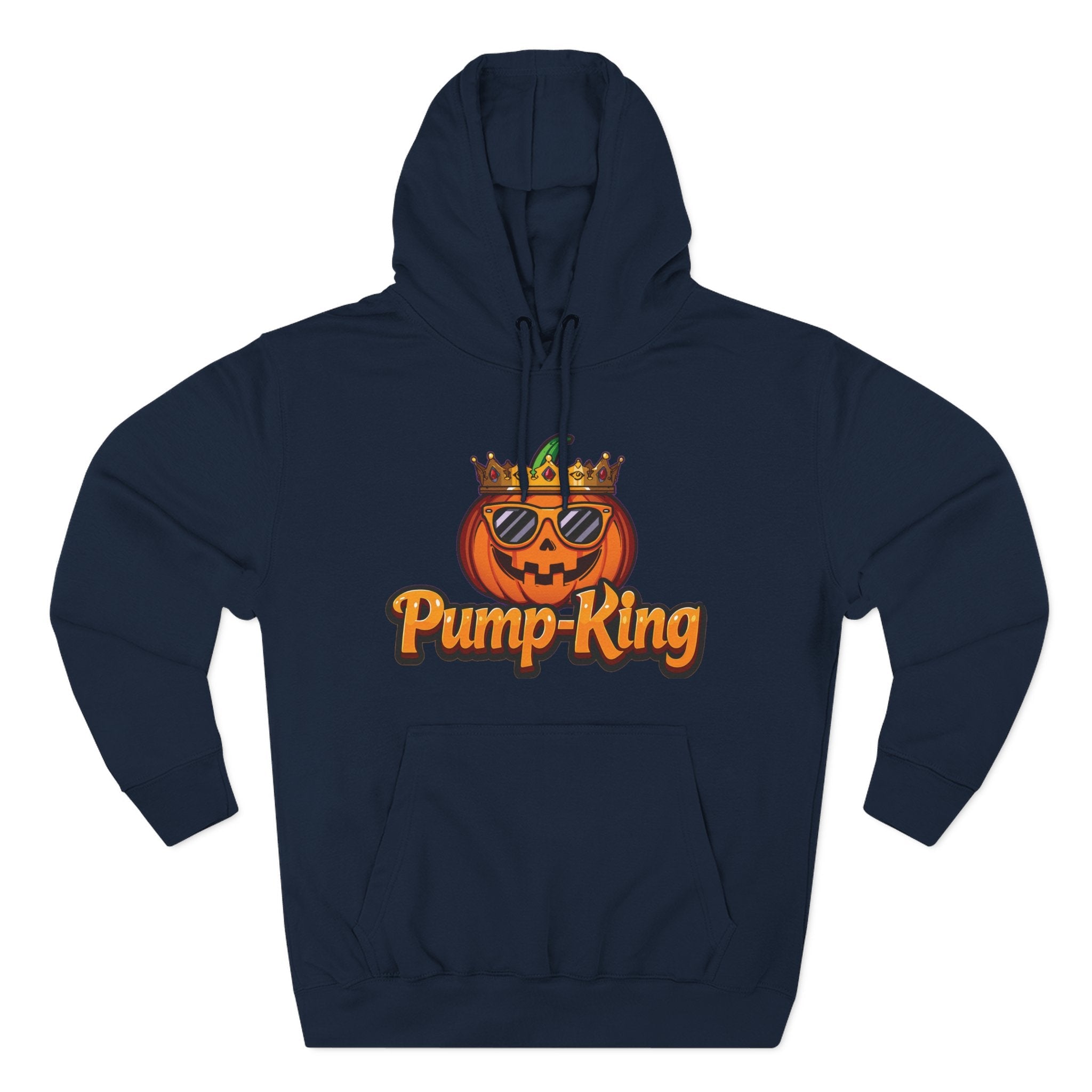 Sweat à capuche d'Halloween Pump-King, Doux sweat en polaire pour l'automne, Vêtement drôle à motif citrouille, Style automnal, Parfait pour les célébrations d'Halloween