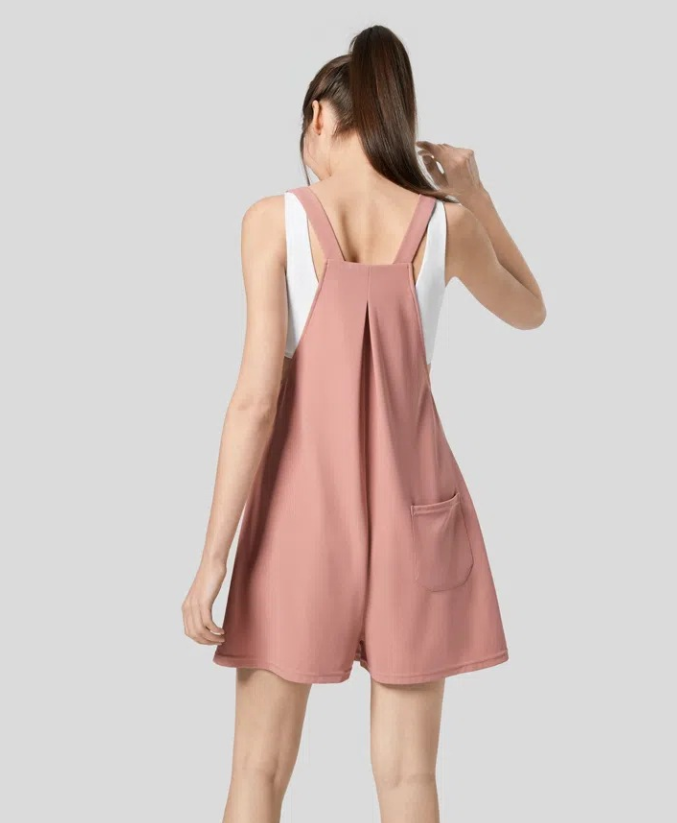 Europäische und amerikanische Frühjahr/Sommer lässige große Taschen locker geschnittene Latzhose