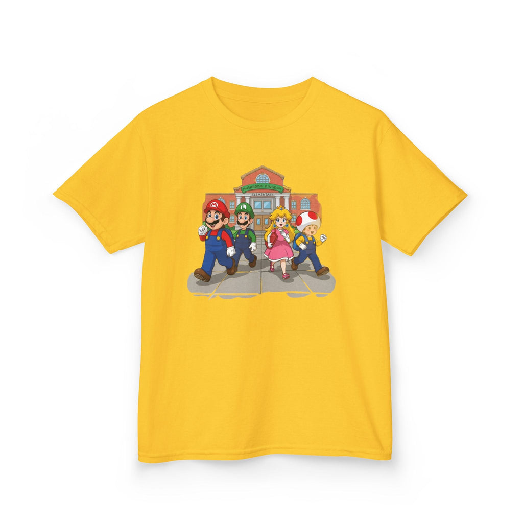 T-shirt de super-héros pour enfants pour des aventures ludiques, t-shirt à imprimé inspiré, vêtements amusants pour enfants, cadeau d'anniversaire, usage quotidien