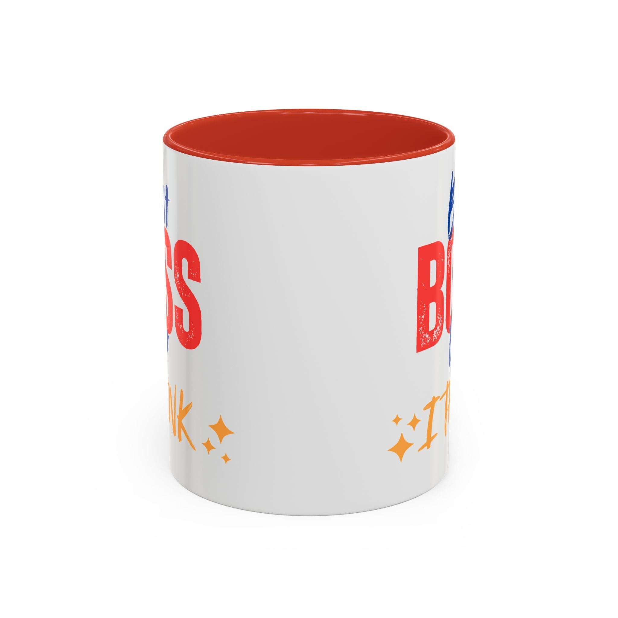 Bester Chef aller Zeiten Akzent-Kaffeetasse - Perfektes Geschenk zum Tag des Chefs, Büro-Dekoration, Motivierendes Trinkgeschirr, Lustige Kaffeetasse