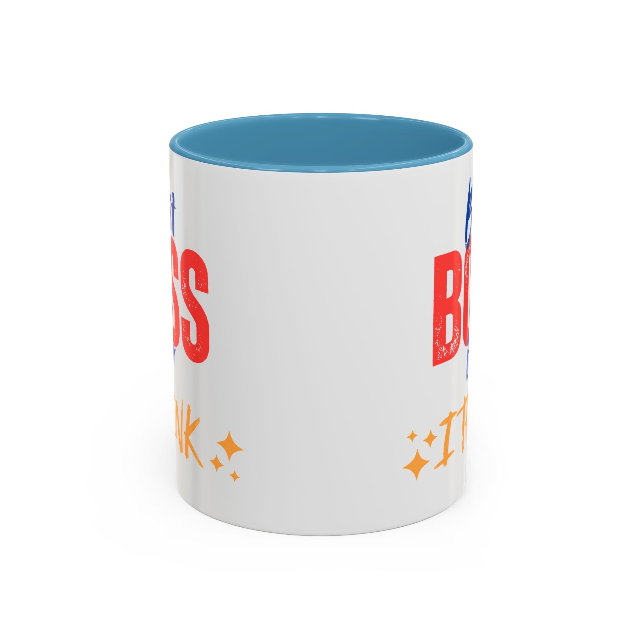 Bester Chef aller Zeiten Akzent-Kaffeetasse - Perfektes Geschenk zum Tag des Chefs, Büro-Dekoration, Motivierendes Trinkgeschirr, Lustige Kaffeetasse