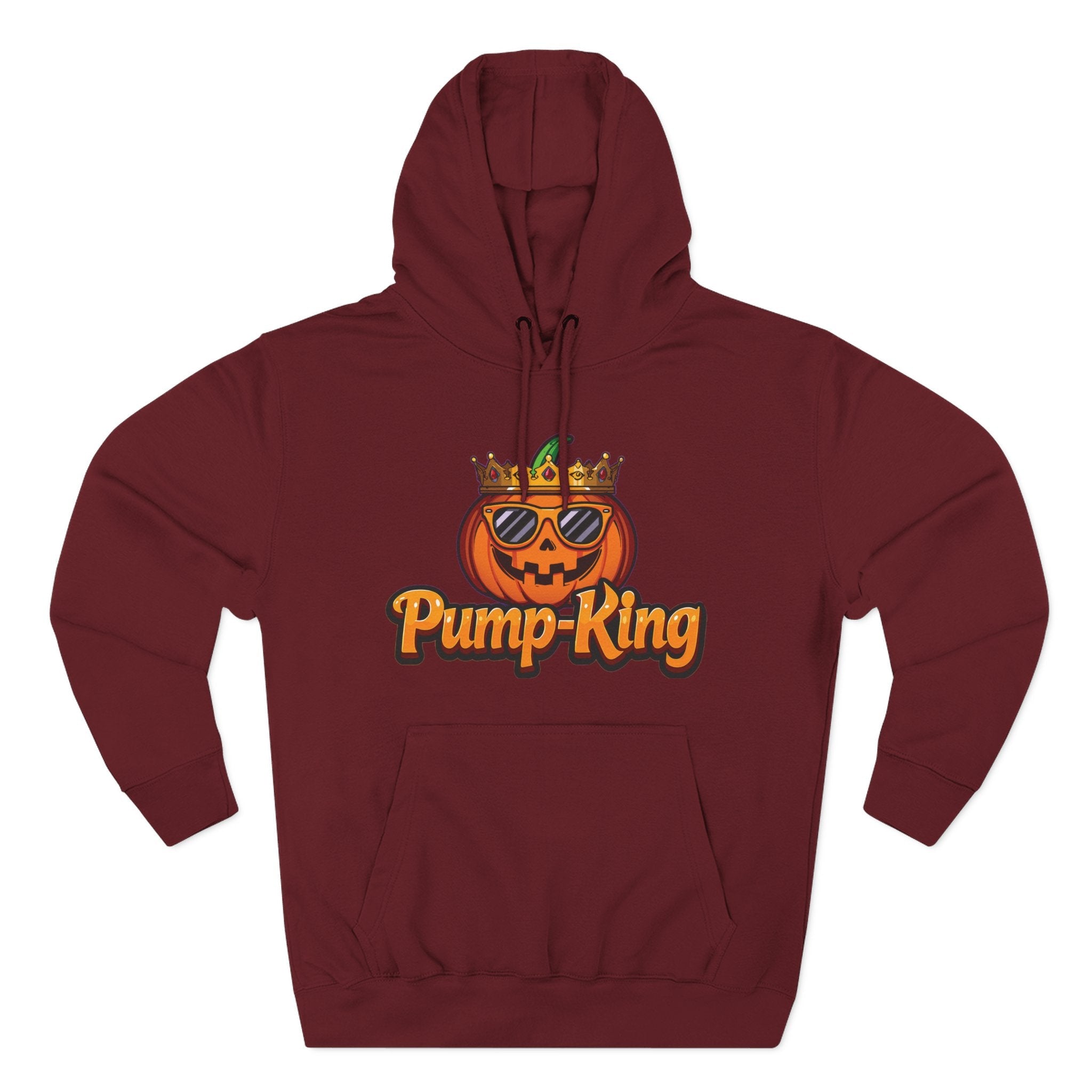 Sweat à capuche d'Halloween Pump-King, Doux sweat en polaire pour l'automne, Vêtement drôle à motif citrouille, Style automnal, Parfait pour les célébrations d'Halloween