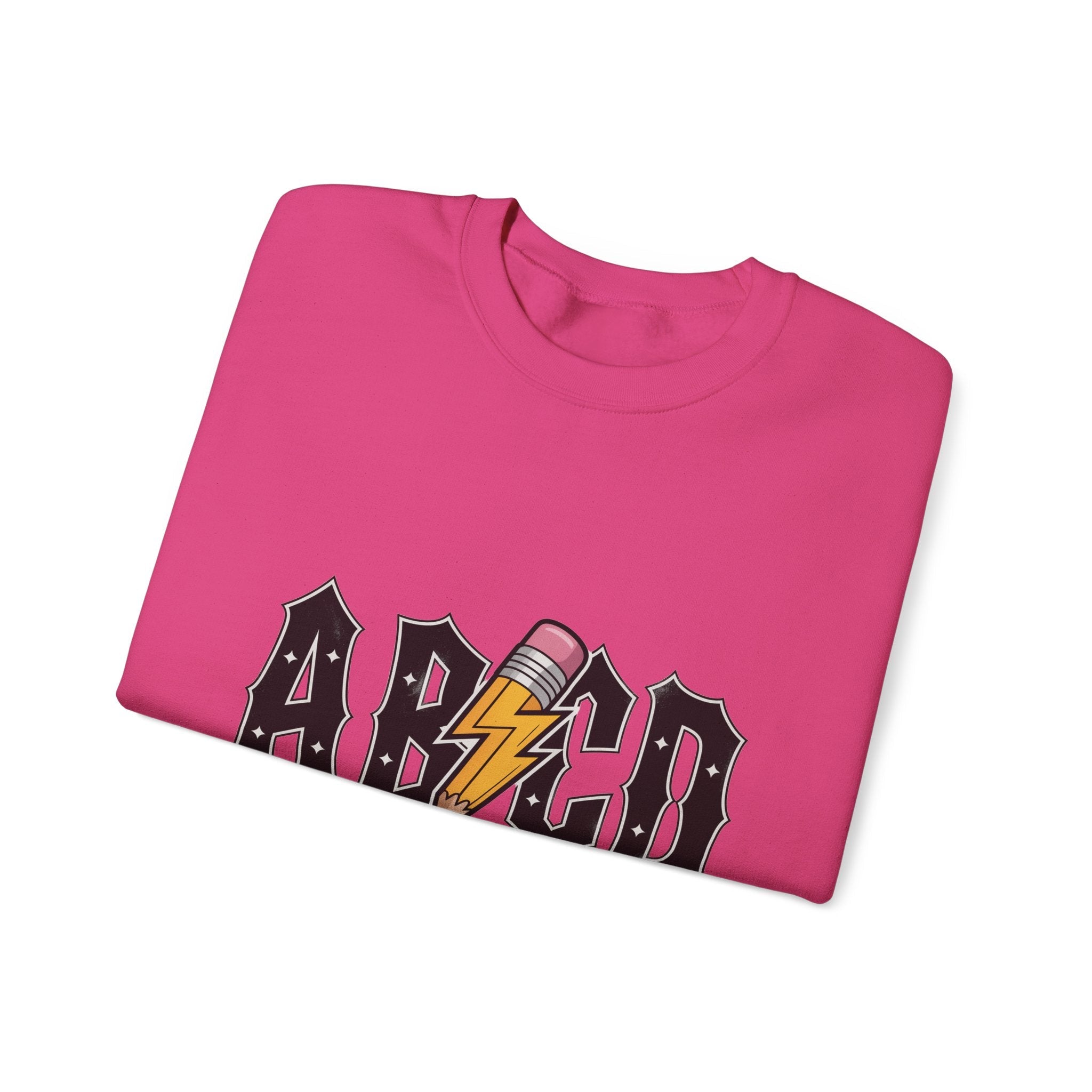 Back to School Rundhals-Sweatshirt, Unisex-Sweatshirt, Leichter Pullover, Schulkleidung, Lehrergeschenk, Trendige Mode