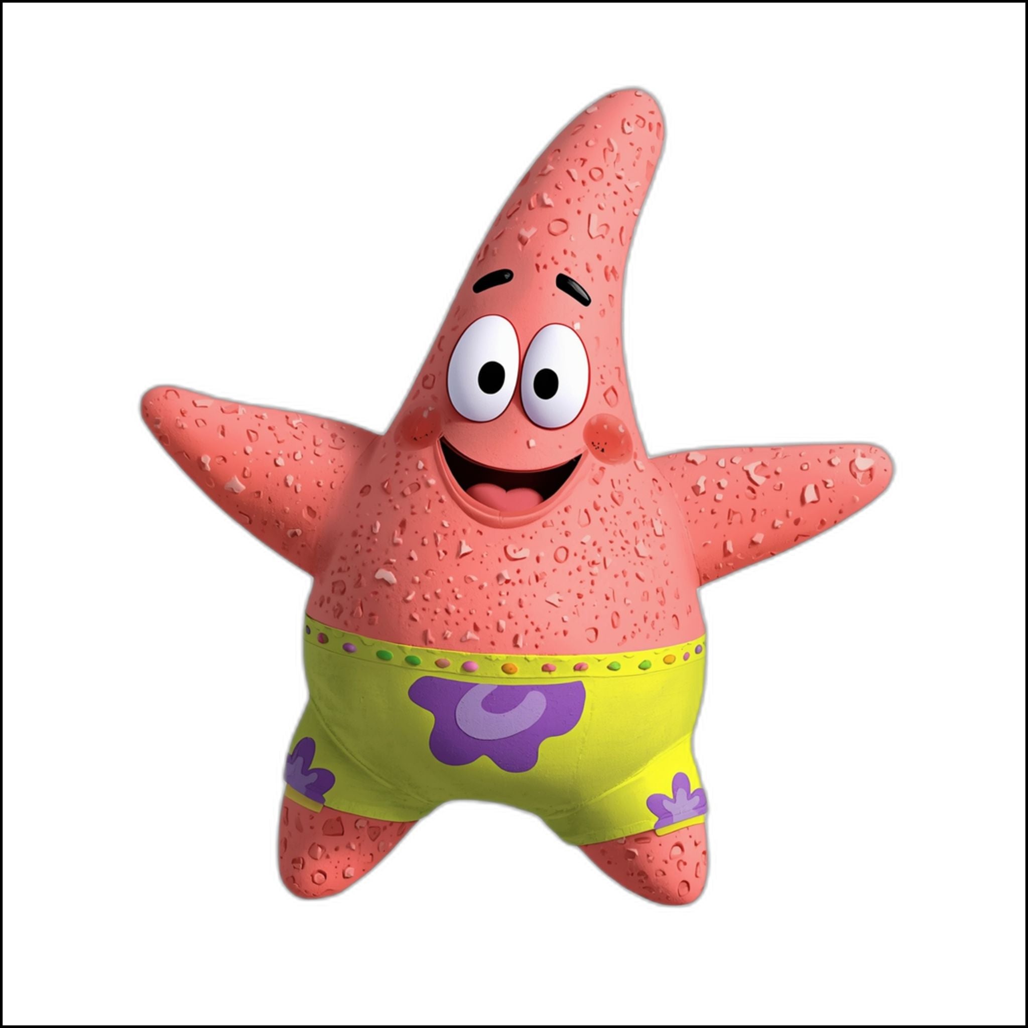 Acryl-Ornament, Patrick Star Weihnachtsbaumschmuck, SpongeBob Schwammkopf Weihnachtsgeschenk, individuelles Charakter-Dekor, Cartoon-Ornament,