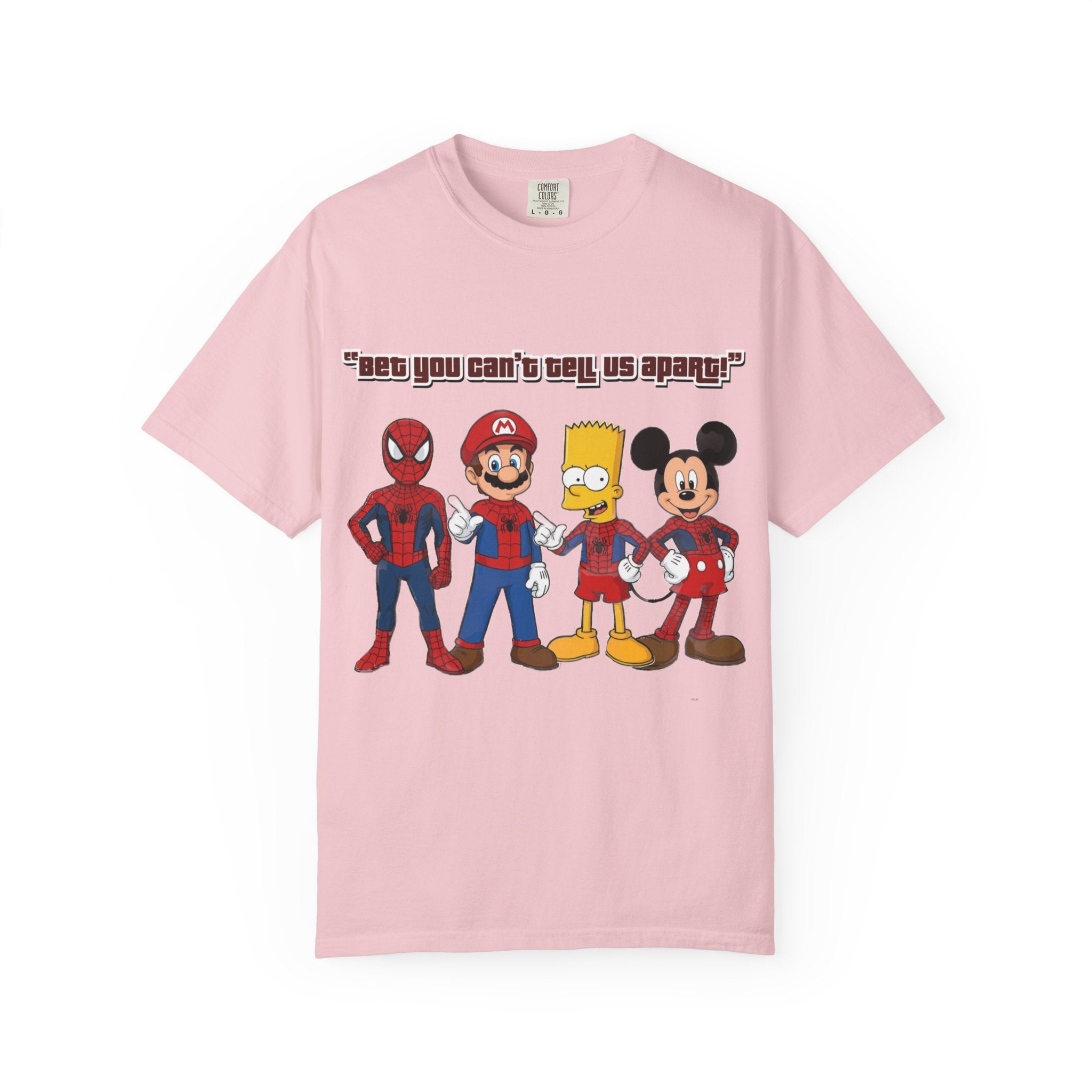 Lustiges Guess Cartoon Tribute Unisex T-Shirt, Fun Grafik-T-Shirt, Perfektes Geschenk für Kinder & Erwachsene, Familien-Bonding, Geburtstag, Freizeitkleidung