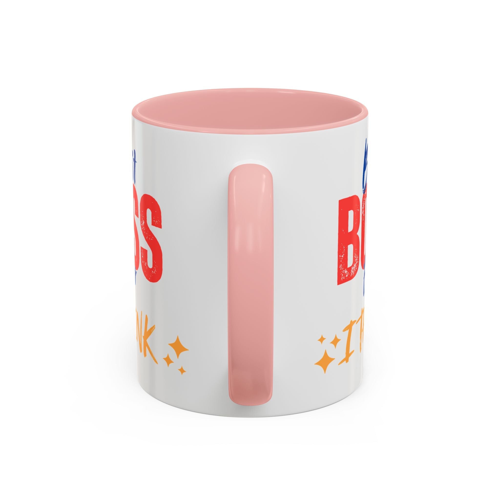 Bester Chef aller Zeiten Akzent-Kaffeetasse - Perfektes Geschenk zum Tag des Chefs, Büro-Dekoration, Motivierendes Trinkgeschirr, Lustige Kaffeetasse