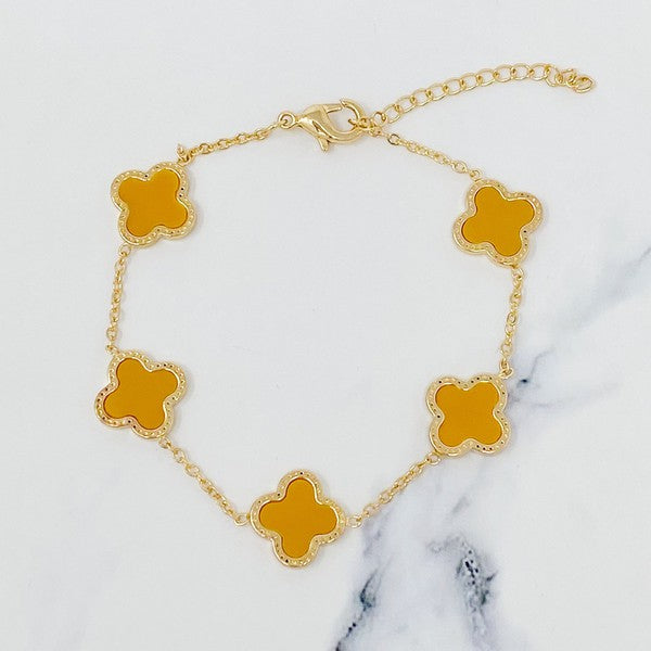 Kinley Kleeblattarmband