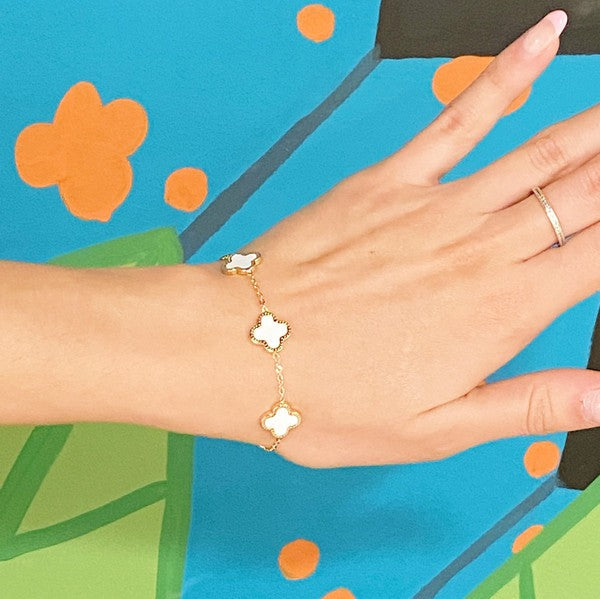 Kinley Kleeblattarmband