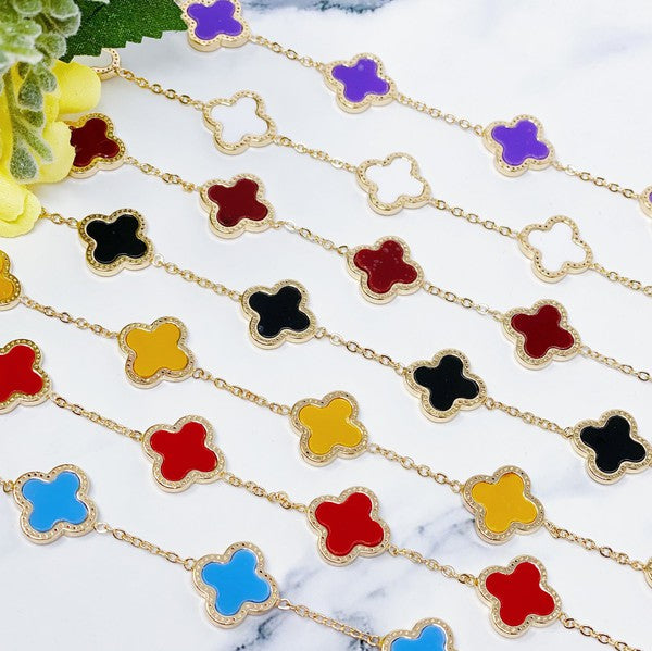 Kinley Kleeblattarmband