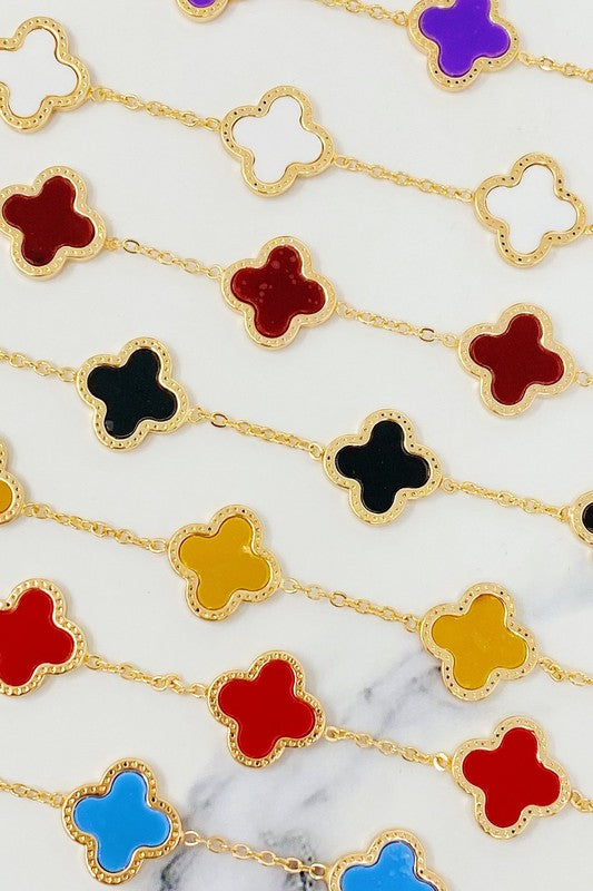 Kinley Kleeblattarmband