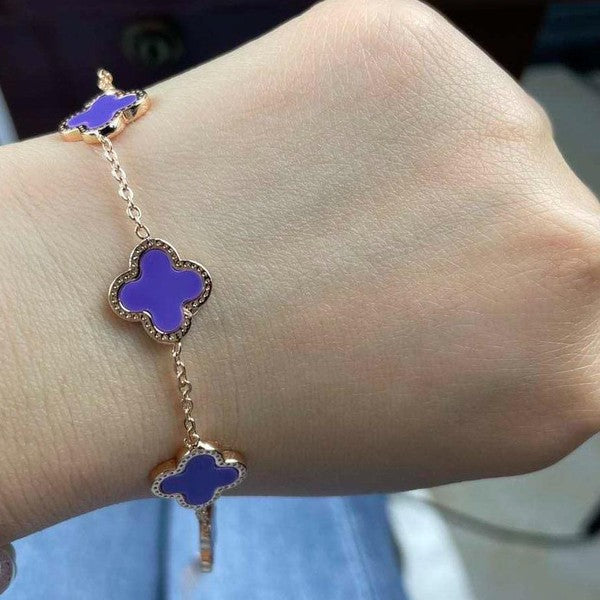 Kinley Kleeblattarmband