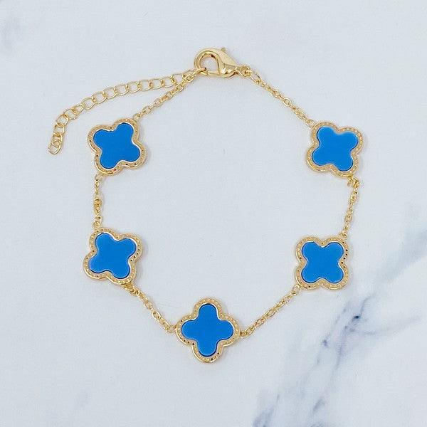 Kinley Kleeblattarmband