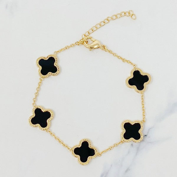 Kinley Kleeblattarmband