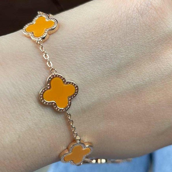 Kinley Kleeblattarmband