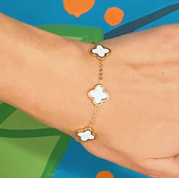 Kinley Kleeblattarmband