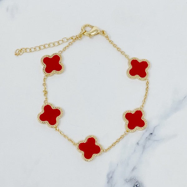 Kinley Kleeblattarmband