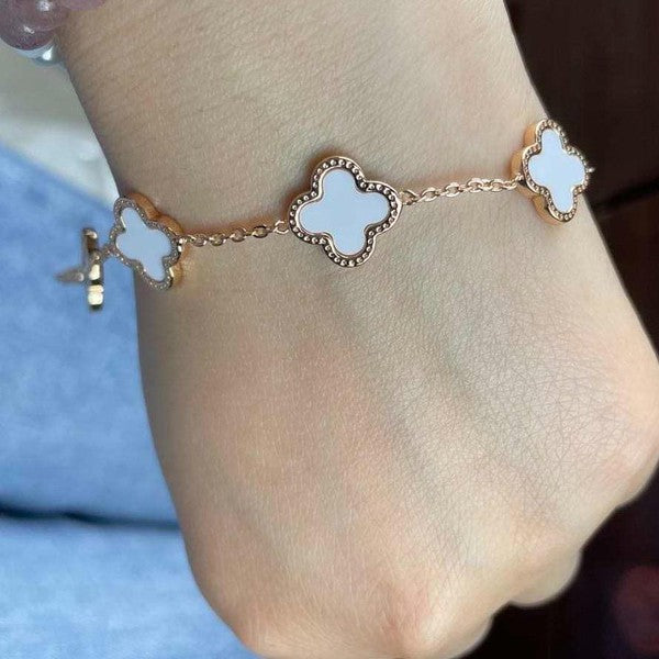 Kinley Kleeblattarmband