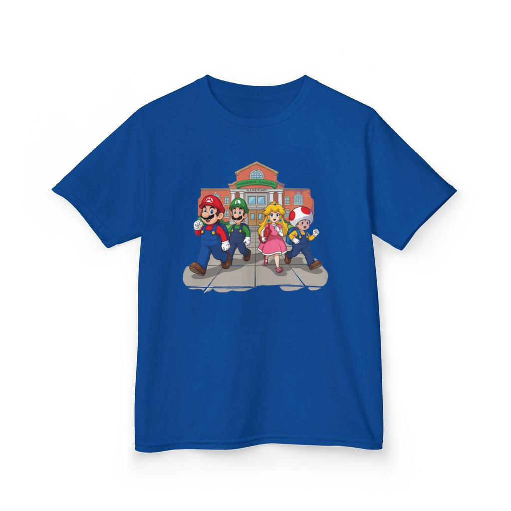T-shirt de super-héros pour enfants pour des aventures ludiques, t-shirt à imprimé inspiré, vêtements amusants pour enfants, cadeau d'anniversaire, usage quotidien
