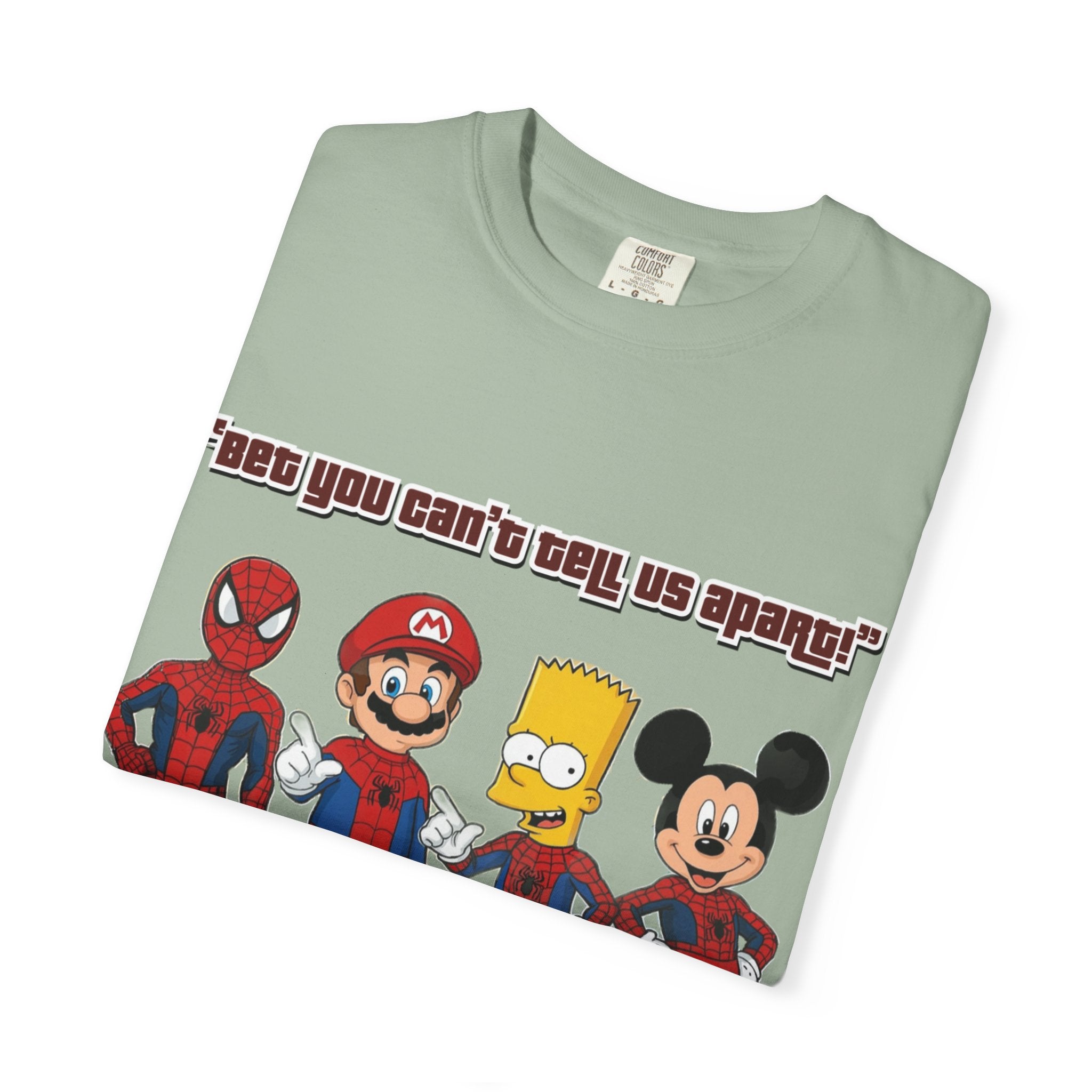 Lustiges Guess Cartoon Tribute Unisex T-Shirt, Fun Grafik-T-Shirt, Perfektes Geschenk für Kinder & Erwachsene, Familien-Bonding, Geburtstag, Freizeitkleidung