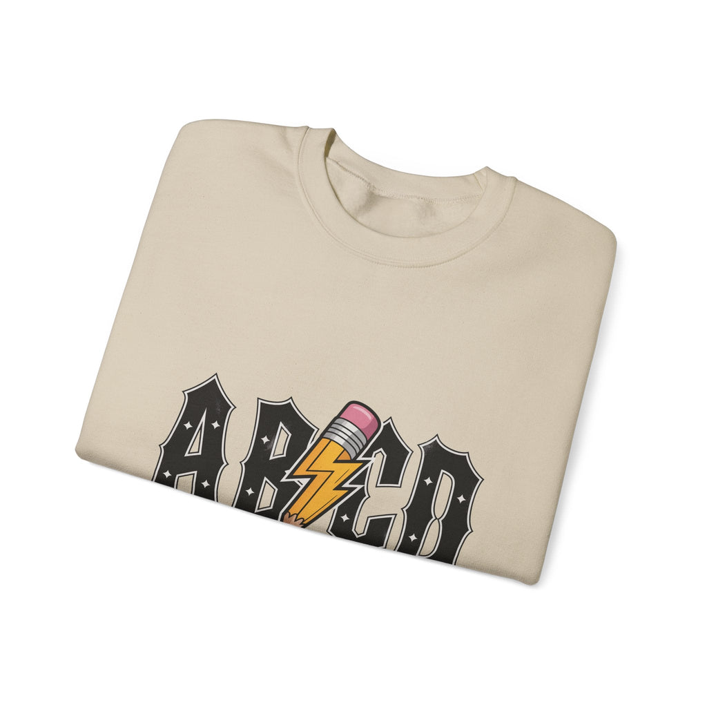 Back to School Rundhals-Sweatshirt, Unisex-Sweatshirt, Leichter Pullover, Schulkleidung, Lehrergeschenk, Trendige Mode