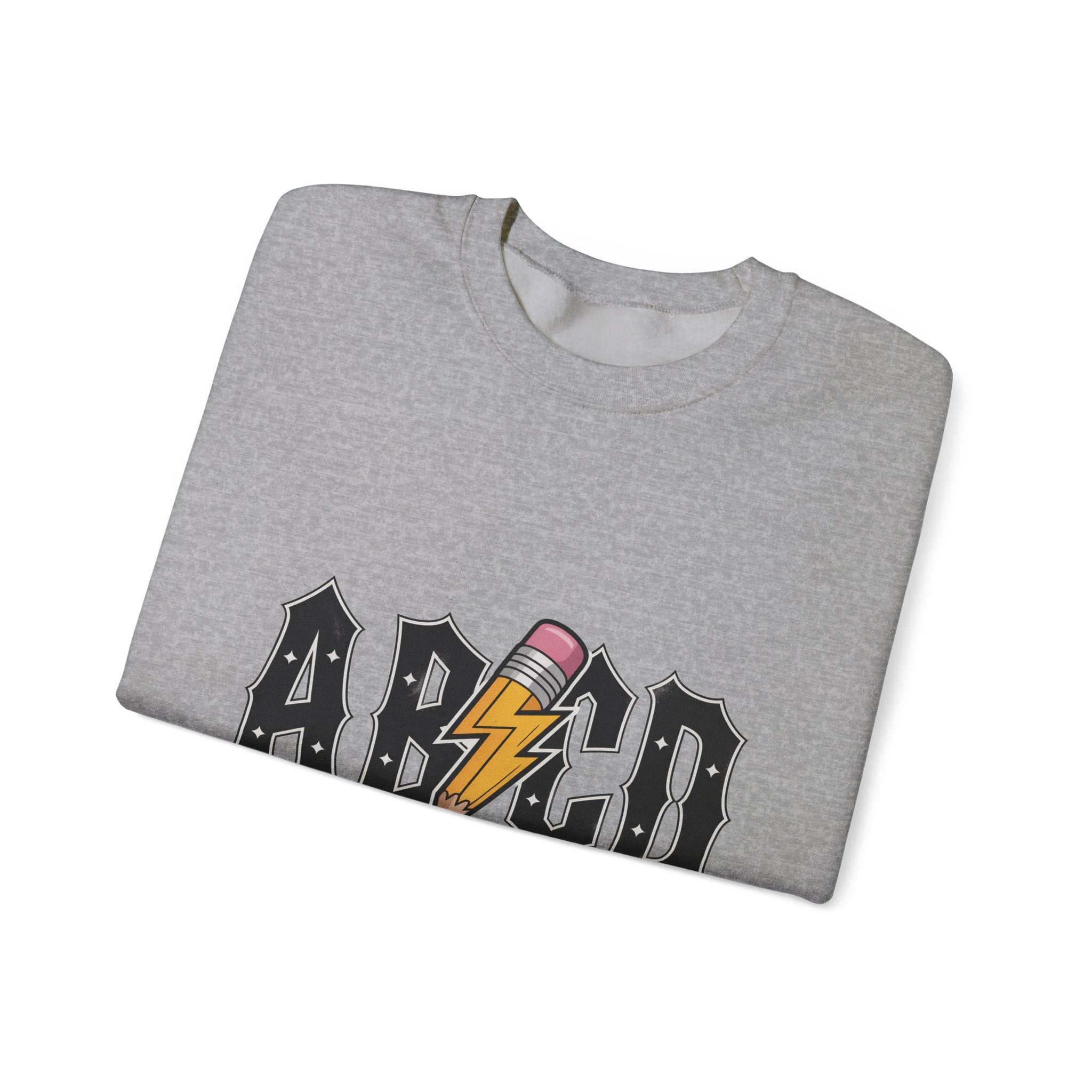 Back to School Rundhals-Sweatshirt, Unisex-Sweatshirt, Leichter Pullover, Schulkleidung, Lehrergeschenk, Trendige Mode