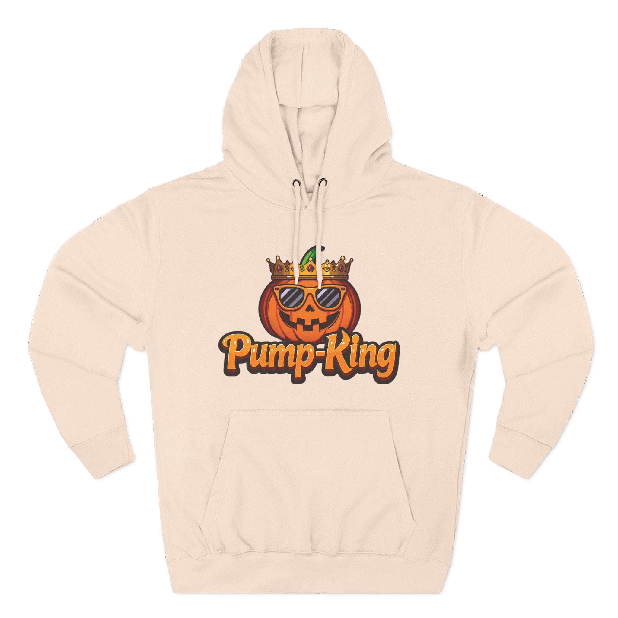 Sweat à capuche d'Halloween Pump-King, Doux sweat en polaire pour l'automne, Vêtement drôle à motif citrouille, Style automnal, Parfait pour les célébrations d'Halloween